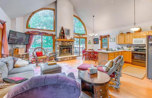 Lac du Flambeau House | Peaceful White Sand Lake House with Dock and Deck!