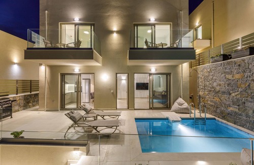Plakias Villa | Pearl Villa II, redefined island chic - Private Heated Pool & BBQ