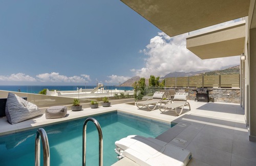Plakias Villa | Pearl Villa II, redefined island chic - Private Heated Pool & BBQ