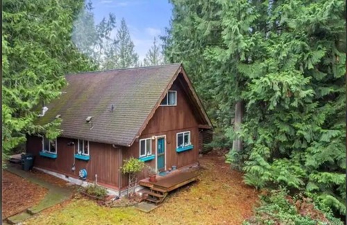 Glacier House | Peekaboo Lake View Cabin in the Trees w/Hot Tub