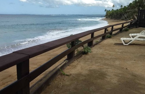 Puntas Condo | Pelican Point Beachfront Apt B on The Famous Sandy Beach, Surf & weddings