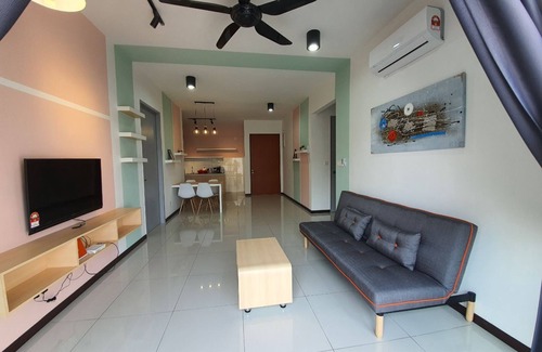 Kampung Bagan Dalam Condo | ❤️ Penang Sentral | Butterworth #8pax Getaway ❤️