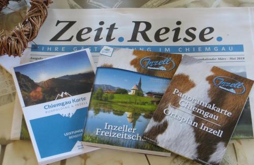 Eck House | Pension Marianne - Chiemgau Karte