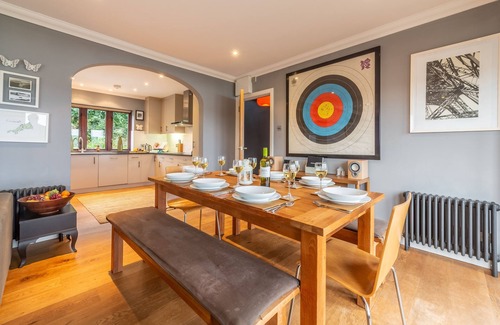 Trebetherick House | Pentewan is an attractive, modern holiday home, furnished to a high standard.