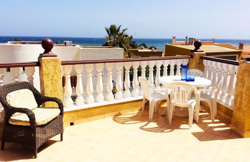 Las Herrerias Apartment | Penthouse with shared pool. sea views and 50 meters from beach