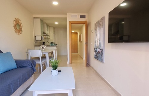 Vera Beach Apartment | Penthouse, 2 bedrooms, private pool on solarium and barbecue. 60m from beach.