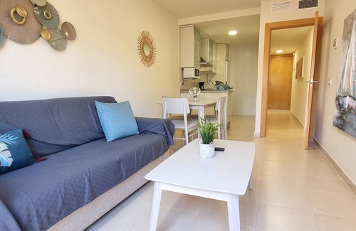 Vera Beach Apartment | Penthouse, 2 bedrooms, private pool on solarium and barbecue. 60m from beach.