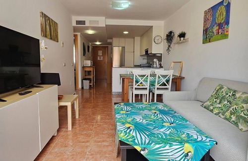 Vera Beach Apartment | Penthouse, 50m from the beach, with private pool at roof terrace, WIFI