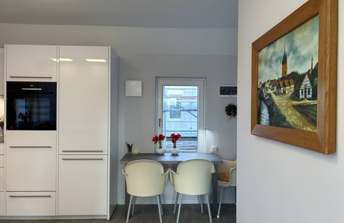 Jever Apartment | Penthouse Jever - Großzügige Dachterrasse