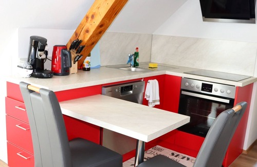 Neuenweg Apartment | Penthouse No. 4, 22sqm, 1 bedroom with double bed and sofa bed, max. 2 persons