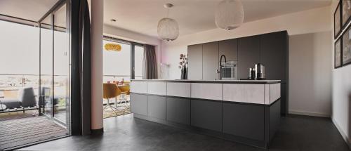 Emden Apartment | Penthouse Speicher 60 in Emden, zentrale Lage am Delft & Sauna