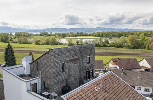 Kressbronn Apartment | Penthouse Weitblick mit Berg und Seesicht