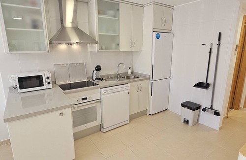 Vera Beach Apartment | Penthouse with private pool on the roof, sea views, 65m from the beach, WiFi