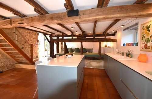Saint-Laurent-la-Vallee House | Pérance - Two houses completely renovated with private heated pool