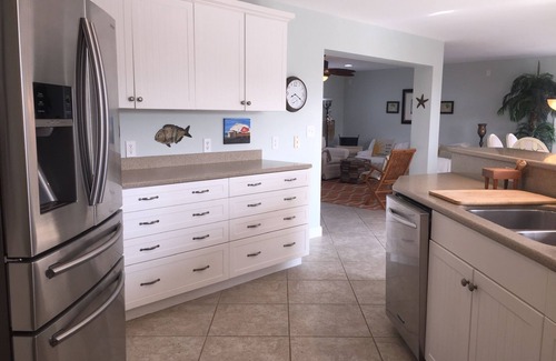 Perdido Key Coves One House | Perdido Key Waterfront Home with dock on canal and Gulf right across the street