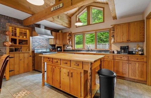 Town of Hope House | Perfect ADK Retreat! Private, On River & Near Lake! Game Room, Hot Tub, Pets Ok