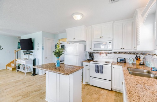 Surfside Beach House | Perfect Beach Escape W/Firepit, Fast WiFi, Two Decks, & Beach Access Nearby