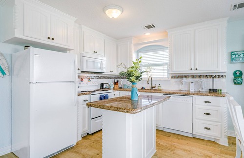 Surfside Beach House | Perfect Beach Escape W/Firepit, Fast WiFi, Two Decks, & Beach Access Nearby