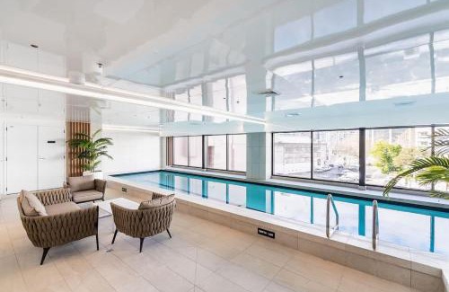 Auckland Central Business District Apartment | Perfect Central Living AC 1 Bed Vs Pool Gym Sauna Near Skytower