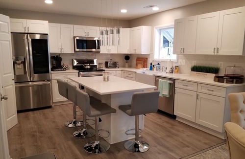 North Beach Cottage | Perfect family/friend getaway. Kayaks and bikes provided.Walk to Herrington Harb