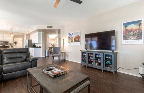 Arrowhead Lakes House | Perfect Family Getaway! Waterfront home w/Kayaks, Private Heated Pool & Spa! Pool table + Free Golf