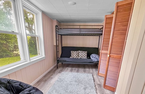 Westside House | Perfect Omaha home for friends/family! Wrap-around deck, GAME & THEATER room!