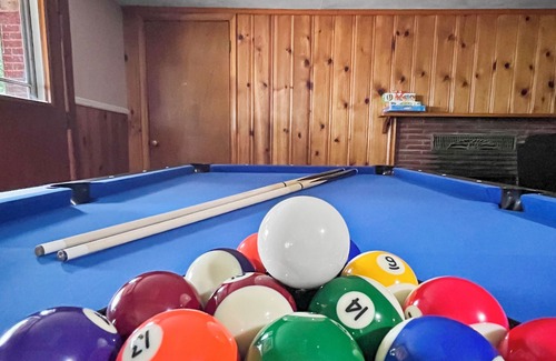 Westside House | Perfect Omaha home for friends/family! Wrap-around deck, GAME & THEATER room!