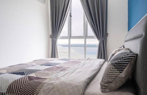 Masai Apartment | Perfect Seaview Sunset- 3BR - 8pax Masai