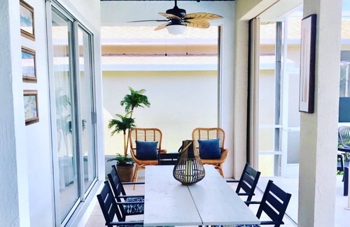 Apollo Beach House | Perfectly Comfortable Home steps to BEACH w/POOL & HOTTUB!