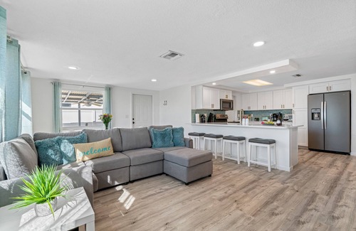Hudson Beach Estates House | Perfectly Renovated Home on a Waterfront Canal