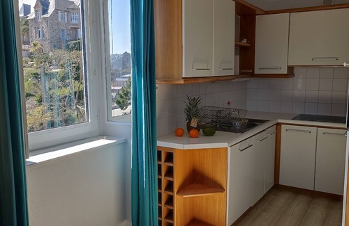Perros-Guirec Apartment | Perros-App classified 3*, Panoramique Mer-Direct Plage TRESTRAOU