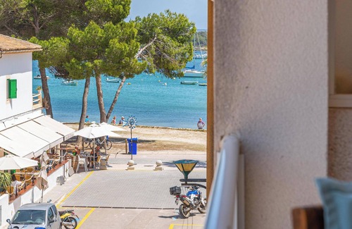 Colonia Sant Jordi Apartment | Pet-Friendly Apartment 'Villa Marina 34' with Sea View, Balcony & Wi-Fi