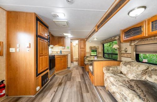 Miller Beach House | Pet-Friendly 2BR Camper with Fire Pit Grill