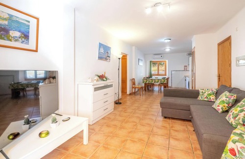 Can Picafort Apartment | Pet-friendly Apartment Santa Eulalia Near the Beach with Mountain View, A/C, Wi-Fi & Terrace