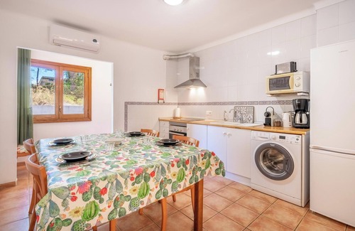 Can Picafort Apartment | Pet-friendly Apartment Santa Eulalia Near the Beach with Mountain View, A/C, Wi-Fi & Terrace