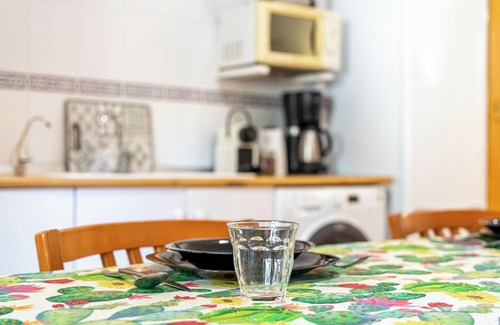 Can Picafort Apartment | Pet-friendly Apartment Santa Eulalia Near the Beach with Mountain View, A/C, Wi-Fi & Terrace
