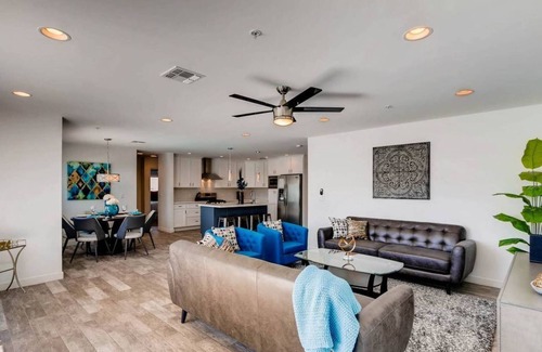 Cavalier Vista House | Pet-friendly combo perfect for families + groups, with spa, pool, games, + more!
