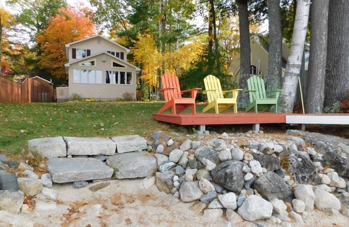 Standish Cottage | Pet-friendly home on Sebago Lake with sandy beach and spectacular views!