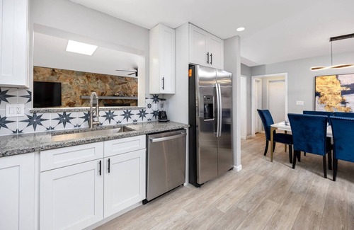 Largo House | Pet Friendly home with a heated Pool in Quiet Residential Area ~ Short Drive to Beach! ~ Blue Lagoon