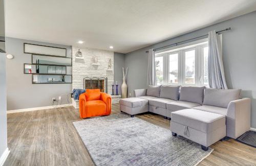 Columbus House | Pet-Friendly Home with Fireplace about 9 Mi to Dtwn!