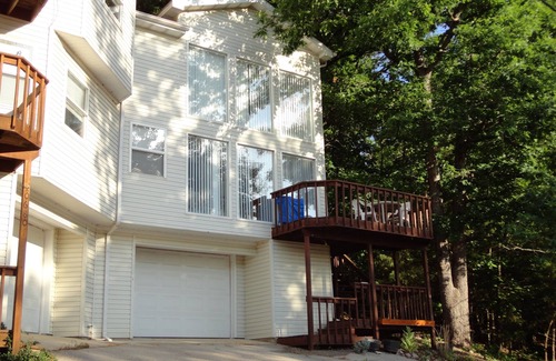 Gravois Mills House | Pet Friendly! Lake Home with Boat/Swim Dock on the Gravois Arm
