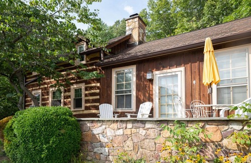 Warm Springs House | Pet-friendly Log Cabin with Wifi