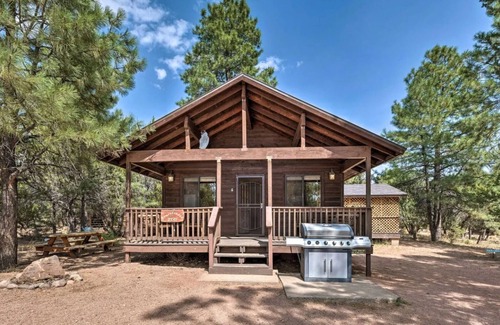 Heber Cabin | Pet Friendly Retreat in Rim Country! With a Spa!