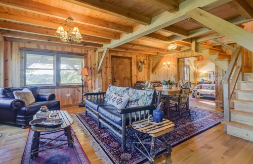 Seaman Cabin | Pet Friendly Seaman Vacation Rental w/ Fire Pit!