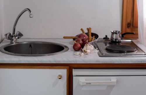 Lefkas Apartment | Pet-Friendly Studio "Krinos 4" with Mountain View, Garden & Wi-Fi