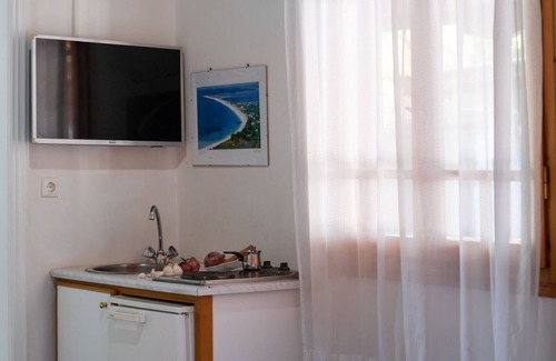 Lefkas Apartment | Pet-Friendly Studio "Krinos 4" with Mountain View, Garden & Wi-Fi