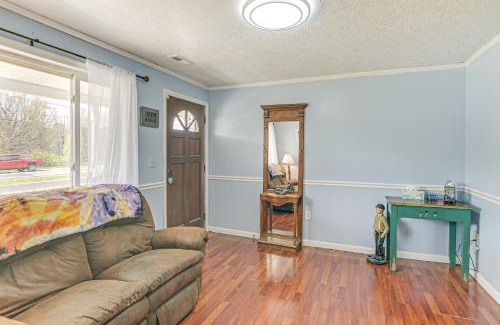 Lockbridge House | Pet-Friendly West Virginia Home - Patio and Fire Pit