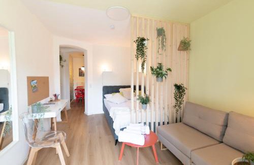 Fulda Apartment | Peter Apartments- Apartment mit eigenem Eingang I 30qm I zentrale Lage I Bad I Küche I Terrasse I TV