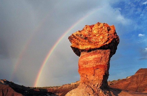 Holbrook RV Rental | Petrified Forest CampgroundnRaw barren Land