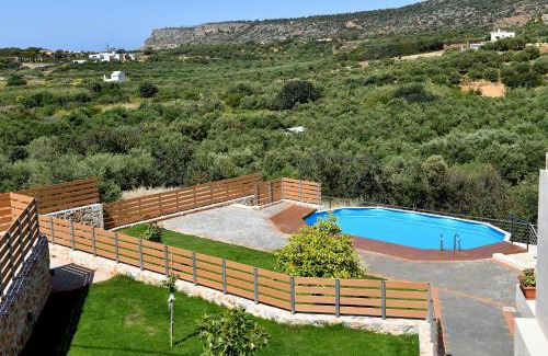 Sissi Villa | Petrino in Sisi with private pool and garden